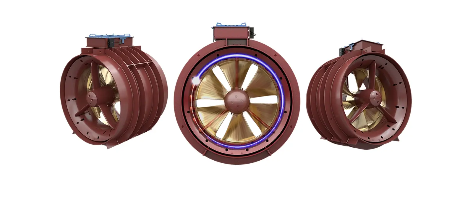 Kongsberg Rim-Drive Tunnel Thrusters RD-TT 2300 and RD-TT 2600