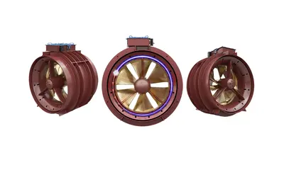 Kongsberg Rim-Drive Tunnel Thrusters RD-TT 2300 and RD-TT 2600