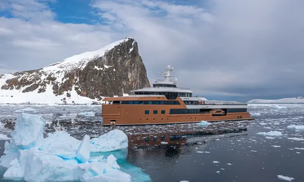 77m LA DATCHA Opens Antarctic Charter Programme for 2026–27 — source image