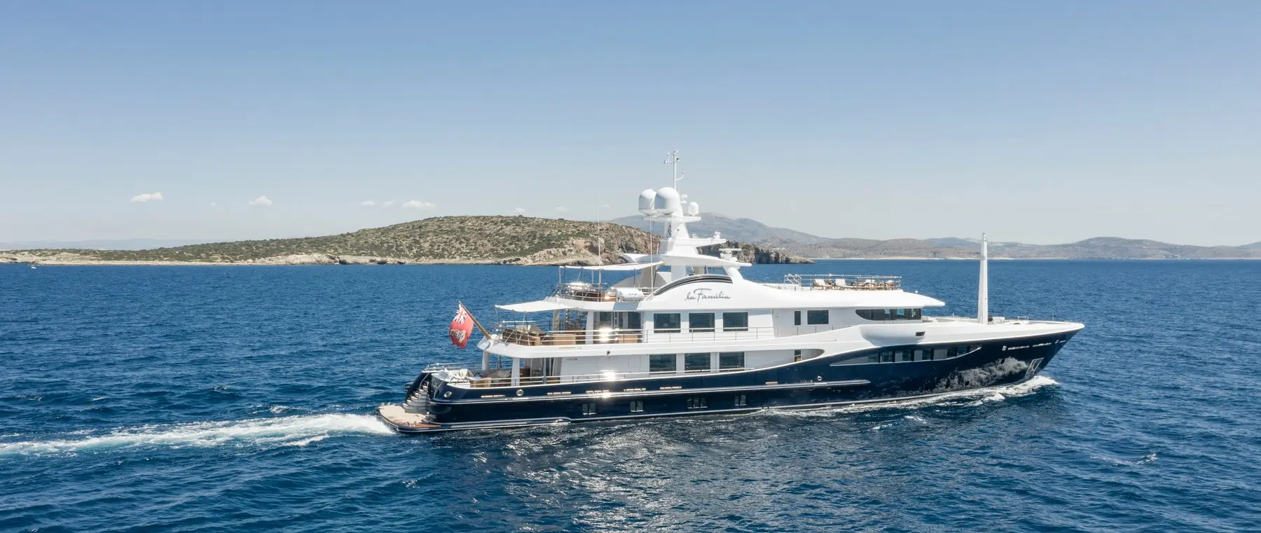 55m Amels LA FAMILIA Listed for Sale at €32 Million — official image