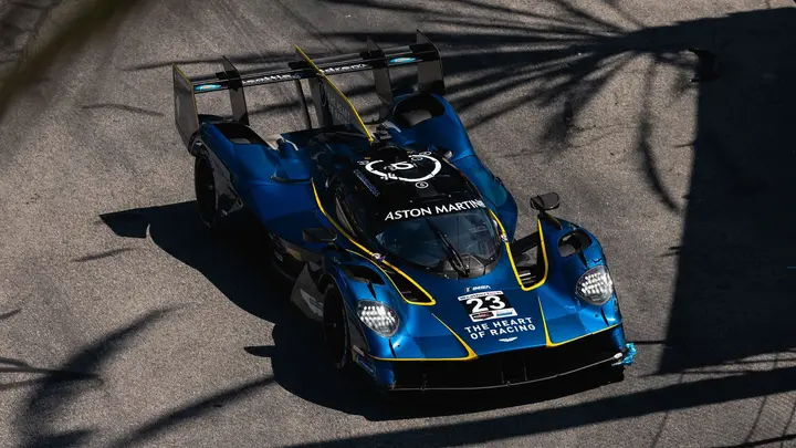 Aston Martin Valkyrie Returns to IMSA Action at Laguna Seca — official source image