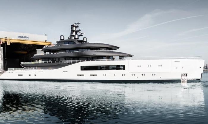 Launch of the first Amels 80 marks a milestone in superyacht evolution press image