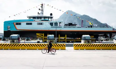 Launch of the second Yacht Support 53 press image