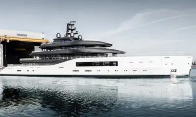 Launch of the first Amels 80 marks a milestone in superyacht evolution press image