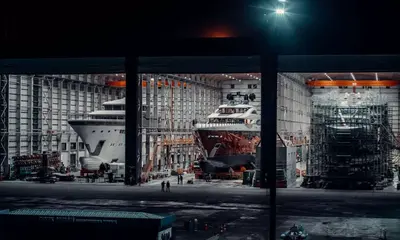 Bilgin Yachts - LAUNCH OF LEONA THE RED BULLET