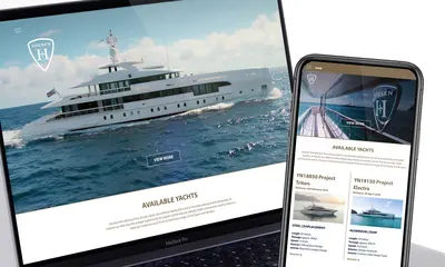 Heesen new website and TV channel are live now! press image