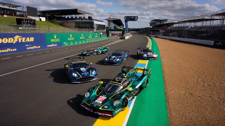 Aston Martin Valkyrie Carries the Marque Back Into the Top Class at Le Mans — official source image