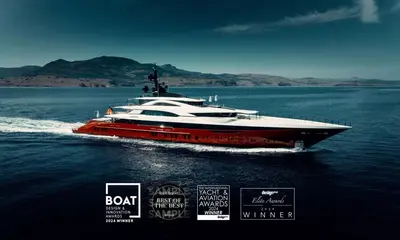 Bilgin Yachts - LEONA WINS AT THE DESIGN ET AL ELITE AWARDS 2024