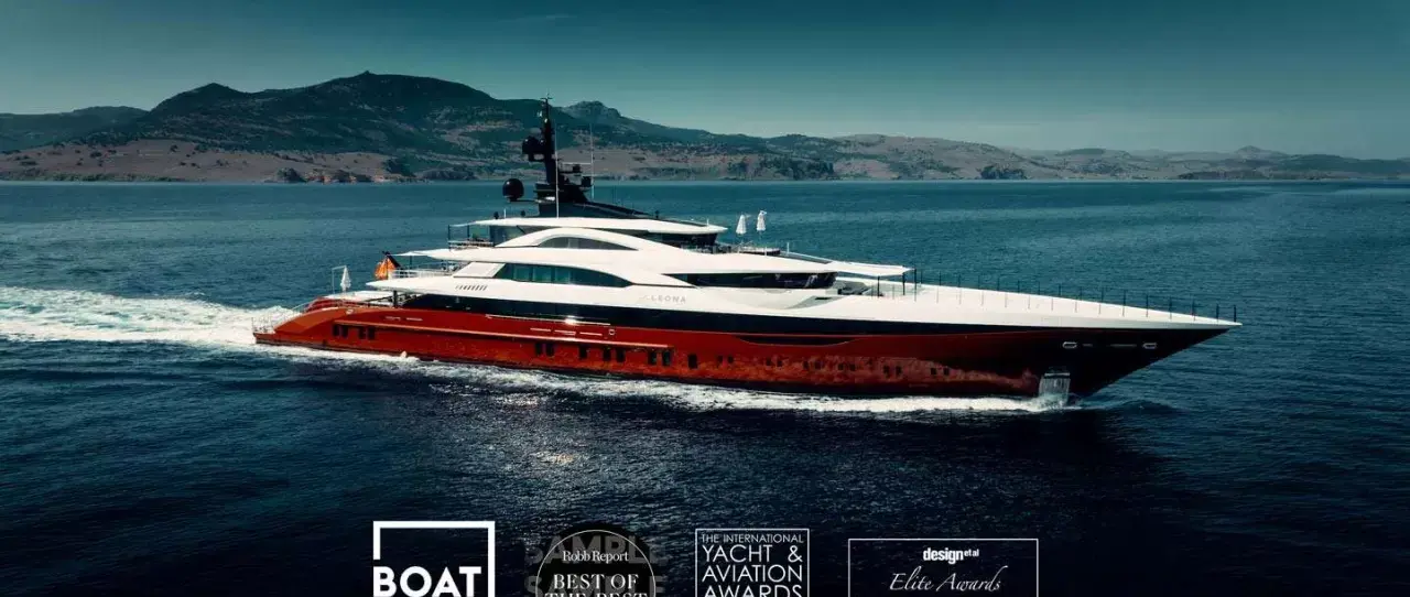 Bilgin Yachts - LEONA WINS AT THE DESIGN ET AL ELITE AWARDS 2024