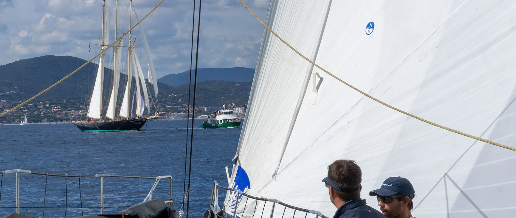 Les Voiles news - the-gulf-of-st-tropez-in-her-sunday-best
