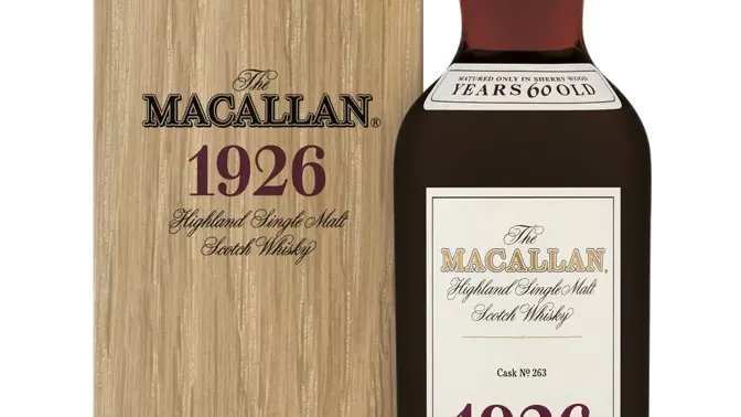 The Macallan Fine and Rare 1926 official bottle image