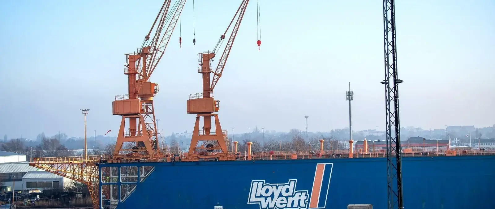 Lloyd Werft Shipyard in Bremerhaven