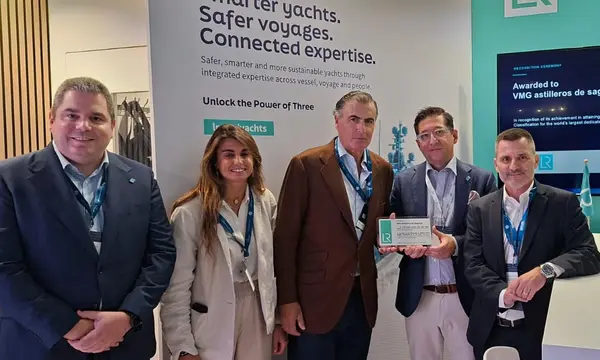 Lloyd’s Register presents VMG Sagunto shiplift certification at Monaco 2026