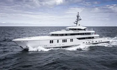 Lunasea — 73m Feadship hull 813 (launched as Hasna)