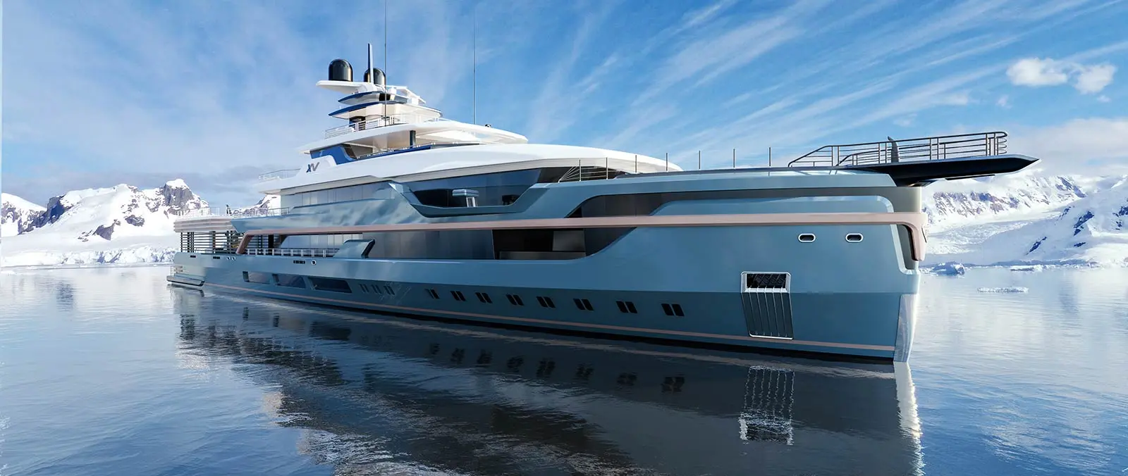 Heesen and Winch Design launch the new XV67 at the Monaco Yacht Show 2022 press image