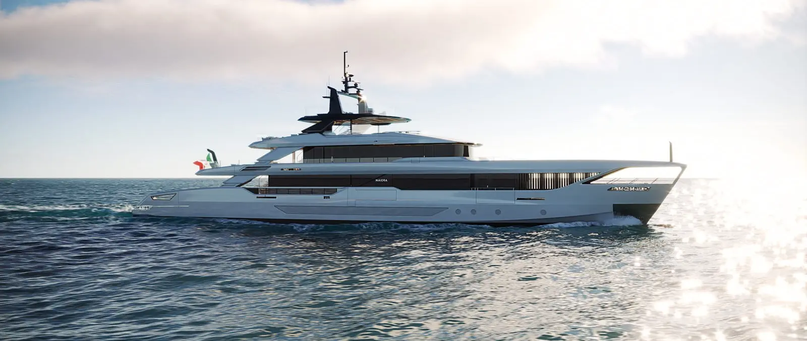 Maiora M|53: Luca Dini’s 53m Explorer-Style Yacht Concept — source image