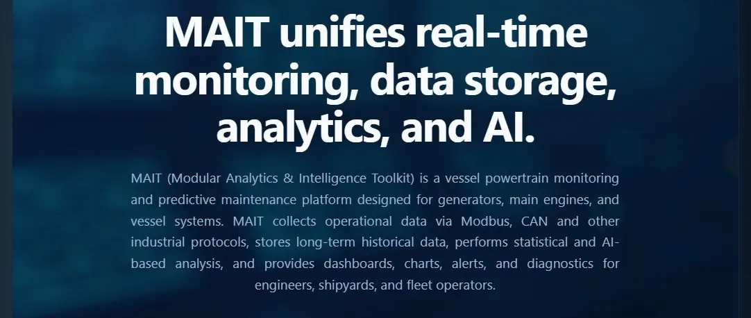 MAIT Brings AI-Based Machinery Monitoring to METSTRADE's Superyacht Zone — source image