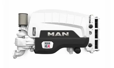 MAN i6X yacht engine — official MAN Engines image