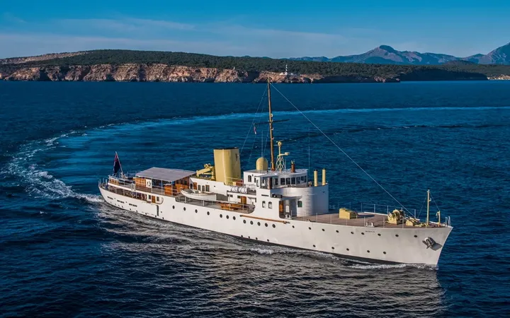 Marala following her restoration at Pendennis