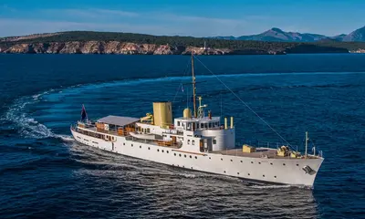 Marala following her restoration at Pendennis