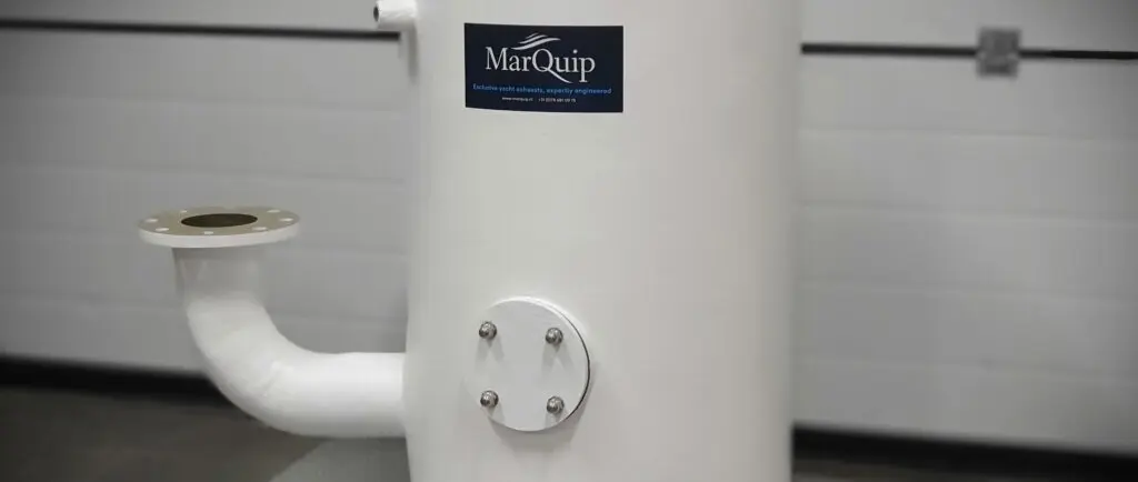 MarQuip Explains Seven-Part Exhaust Separators for 80m-Plus Superyacht — source image