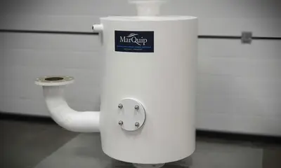 MarQuip Explains Seven-Part Exhaust Separators for 80m-Plus Superyacht — source image