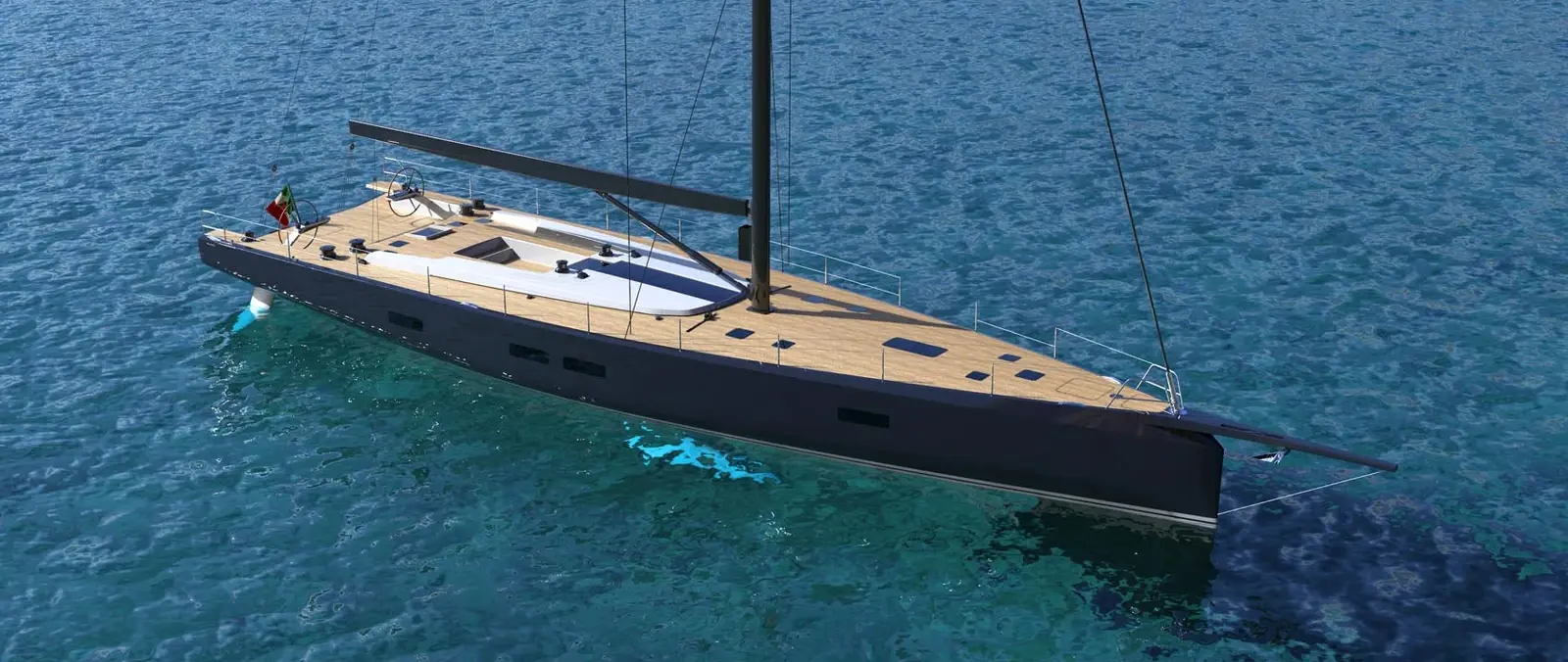 Maxi Dolphin MD80 — Official Shipyard Image