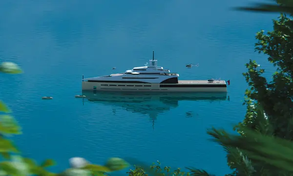 Alexander McDiarmid Details 130m GEx Four-Helicopter Concept — source image