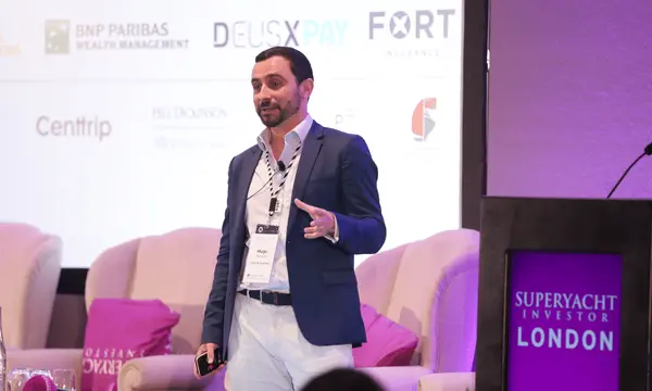Fort Insurance founder Hugo Jacquot at Metstrade startup programme official image