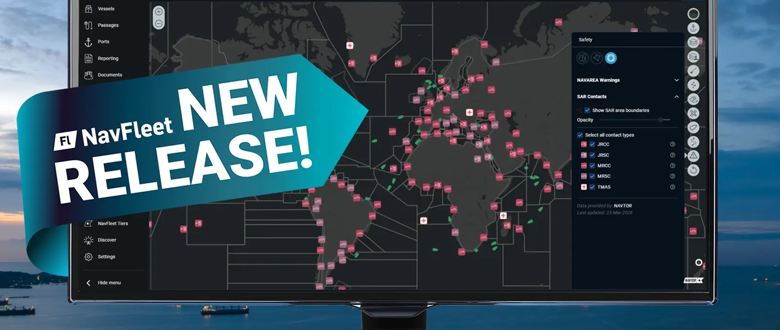 NAVTOR Moves Passage-Plan Controls Ashore with NavFleet 2.7 — official source image