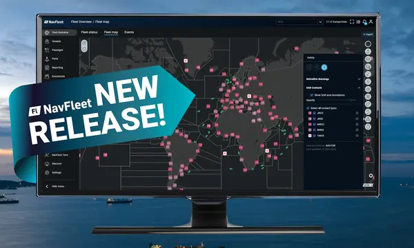 NAVTOR Moves Passage-Plan Controls Ashore with NavFleet 2.7 — official source image