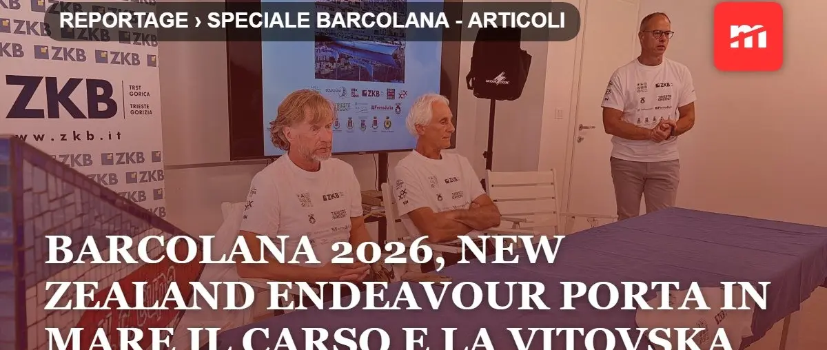 26m NEW ZEALAND ENDEAVOUR Wins Barcolana Mega Yacht Racers Honour — source image