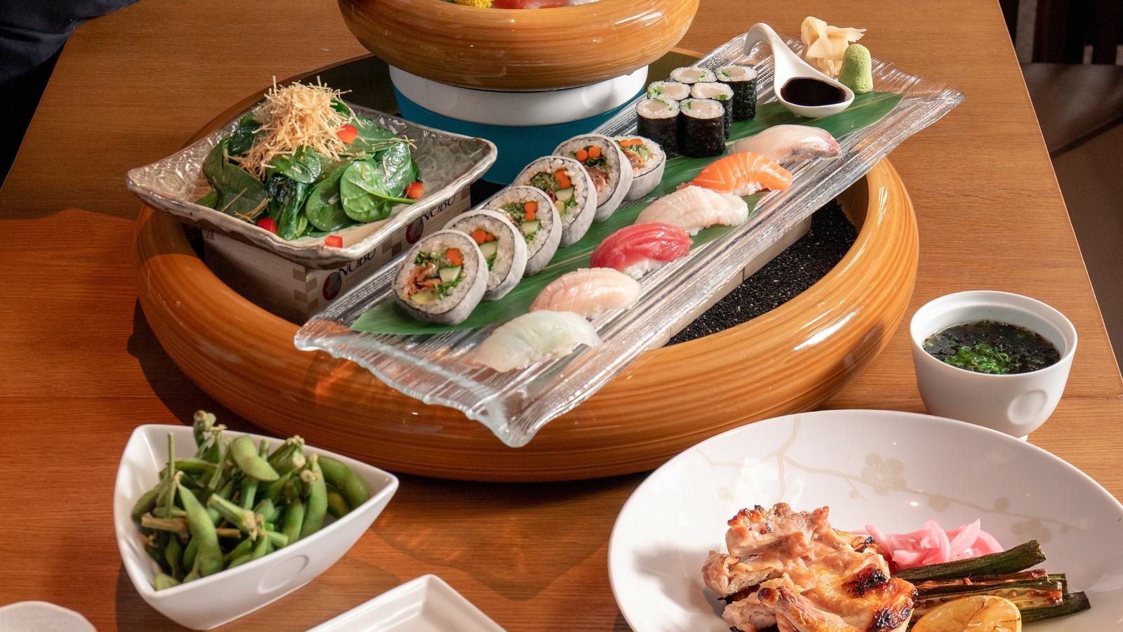Nobu Singapore Adds Sunday Sushi Social and a Bespoke Sake Trolley — official source image