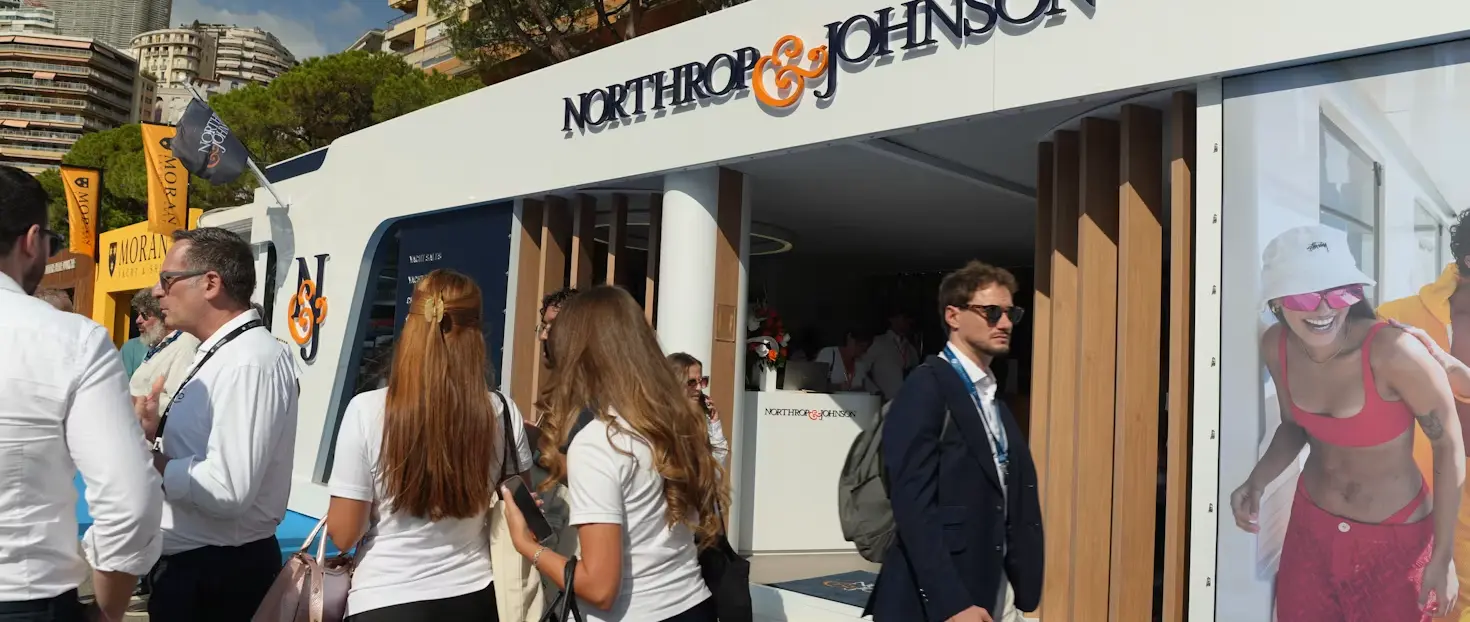 Northrop and Johnson Monaco Yacht Show 2026 official image