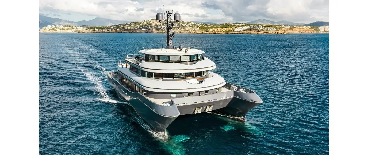 40.5m SWATH Yacht NURJA Shows the Scope of a Complete Rebuild — source image