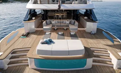 Benetti Oasis 42M — official Benetti image