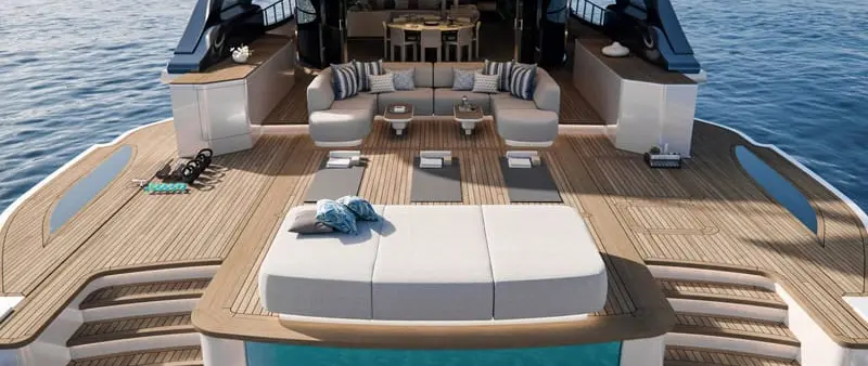 Benetti Oasis 42M — official Benetti image