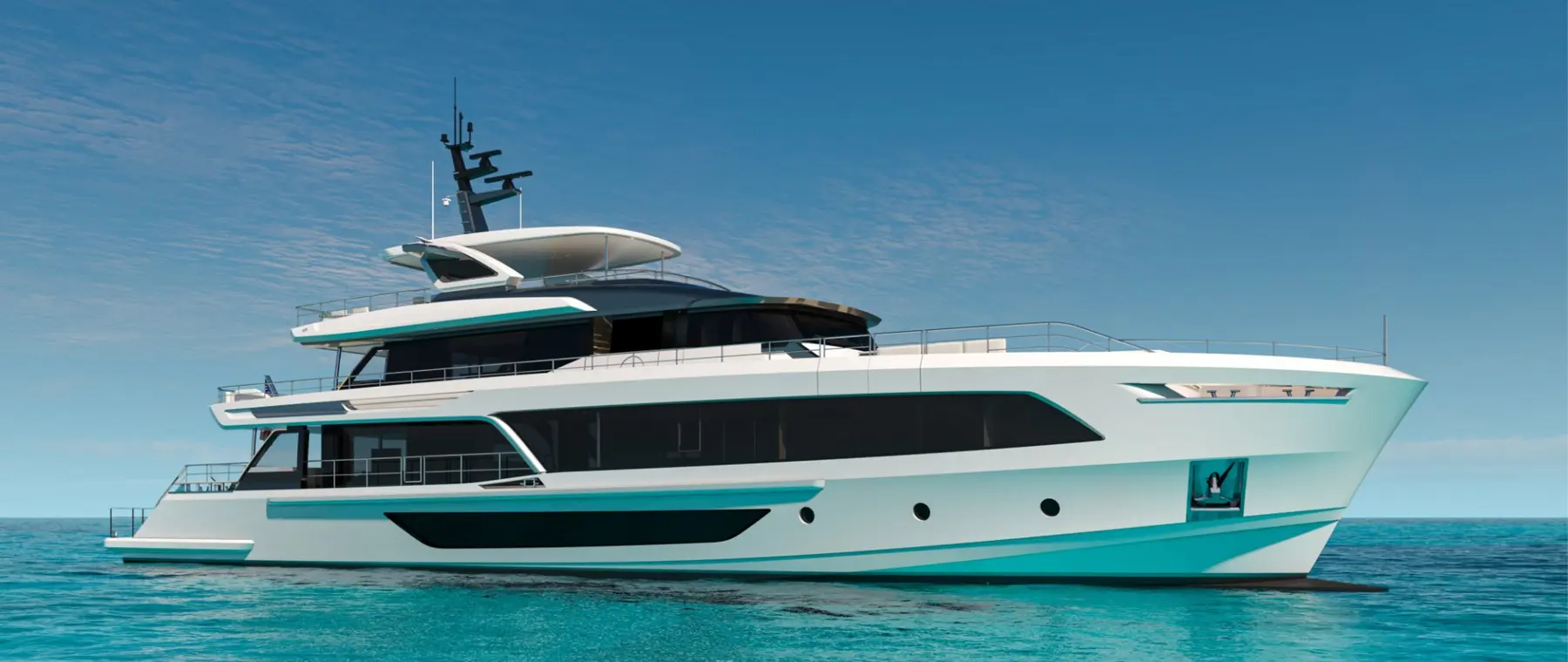 40.3m Ocean Alexander 40P Makes Its World Debut at FLIBS — official source image