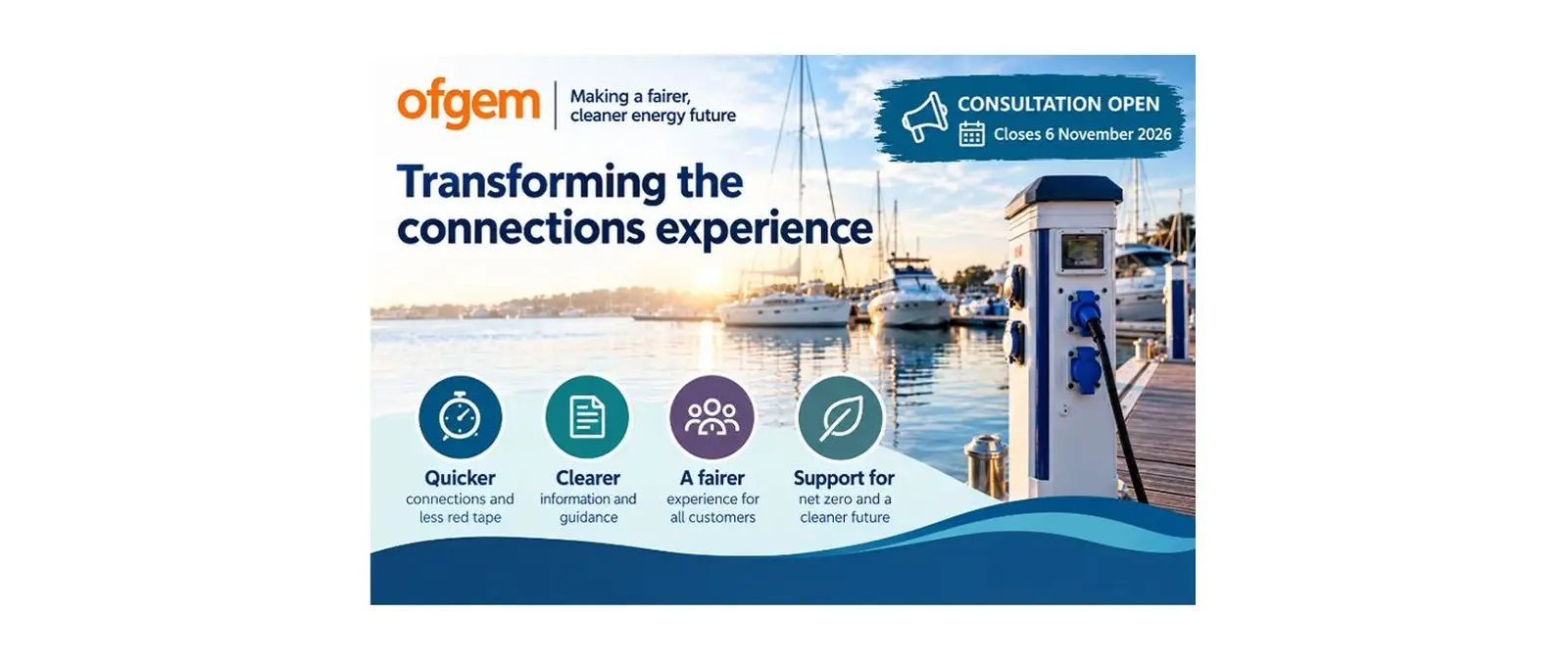 British Marine Seeks Shore-Power Evidence for Ofgem Grid Reforms — source image