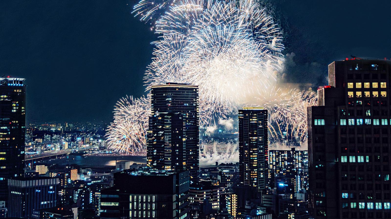 Osaka's October Fireworks Gain a Skyline View from Four Seasons — official source image