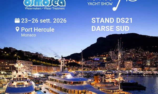 Osmosea superyacht water treatment systems at Monaco Yacht Show 2026
