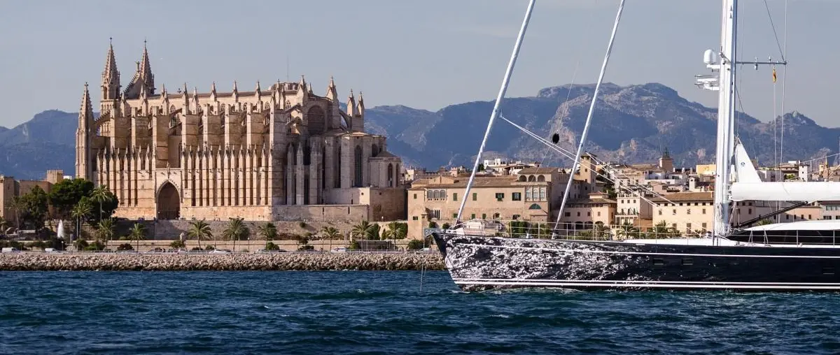 Royal Huisman Brings 43m Ravenger to Palma New Build Hub — official source image