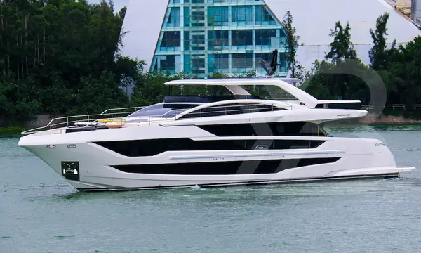 First Pearl 100 Hybrid Completes Sea Trials Ahead of FLIBS Debut — source image