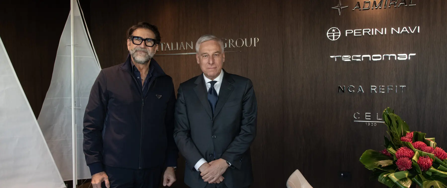 The Italian Sea Group: Perini Navi Inaugurates the New Commercial Flagship and the Carpentry Business Unit in Viareggio - Perini Navi news image