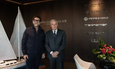The Italian Sea Group: Perini Navi Inaugurates the New Commercial Flagship and the Carpentry Business Unit in Viareggio - Perini Navi news image