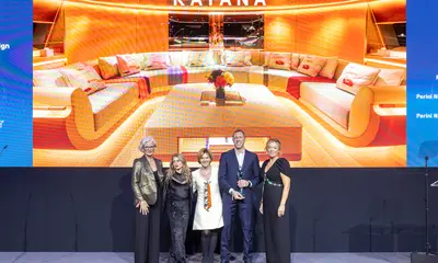 Perini Navi Katana wins at Superyacht Design Festival - Perini Navi news image
