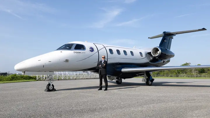 Phenom 300EV Gains Emergency Autoland Certification in Three Markets — official source image