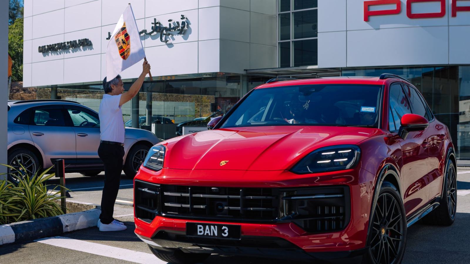 Official Porsche Brunei Launches the Cayenne Black Edition With a Scenic Owner Drive image