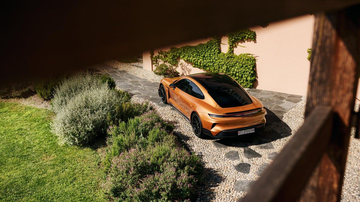 Official Porsche Turns a Taycan Turbo GT Into a One-Off Nordicgoldmetallic Commission image