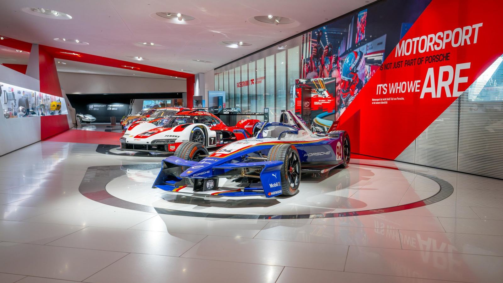 Porsche's Championship Formula E Car Joins the Museum Collection — official source image